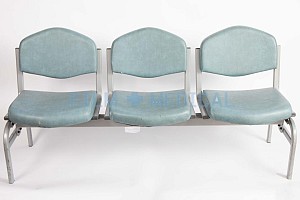 Waiting room chairs - blue